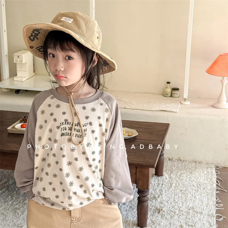 2025 Autumn New Children Long Sleeve T Shirts Cotton Boys Girls Versatile Bottoming Shirts Baby Casual Loose Tees Kids Clothes 4 2025 Autumn New Children Long Sleeve T Shirts Cotton Boys Girls Versatile Bottoming Shirts Baby Casual Loose Tees Kids Clothes - Image 4
