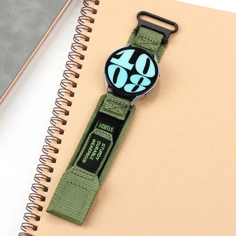 Nylon Velcro Watch Strap Band - 20mm/22mm