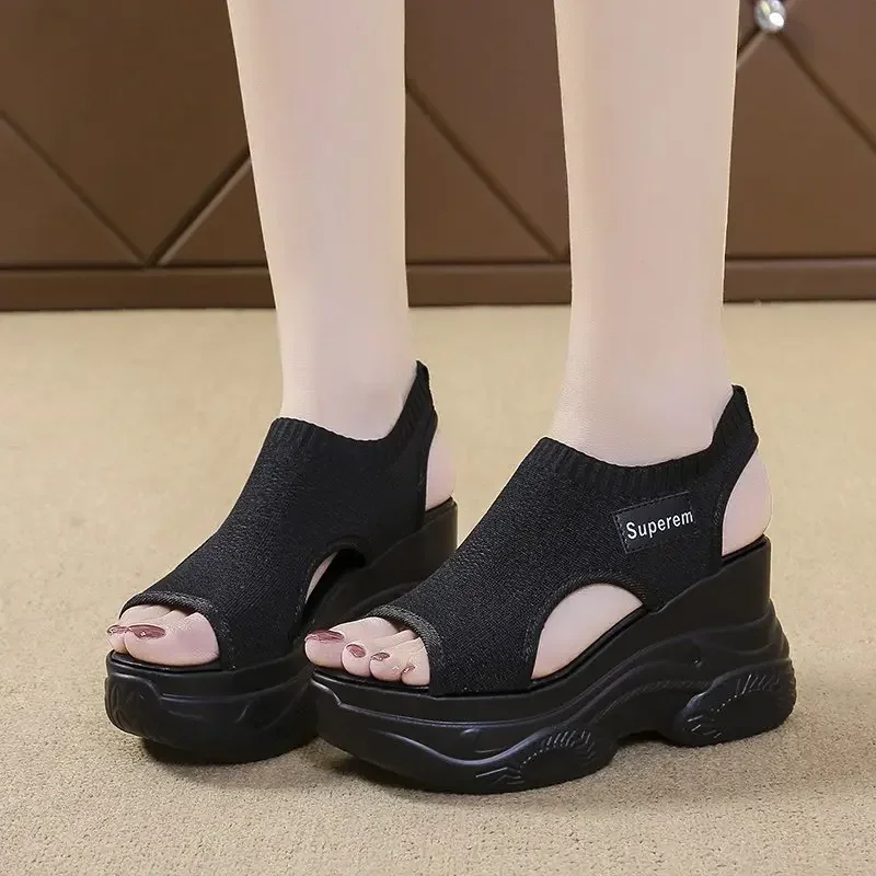 Sandals Women Summer Korean Version Fish Mouth Shoes Fashion