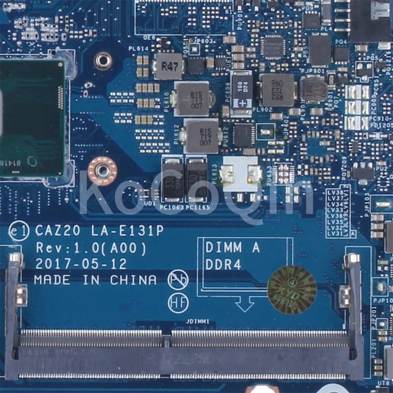 For Dell Latitude 7480 E7480 Notebook Mainboard LA-E131P 0CXWHP 04GTKN 08FCRX 0F48ND 0CY3FD I5 I7 6/7th Gen Laptop Motherboard laptop motherboard