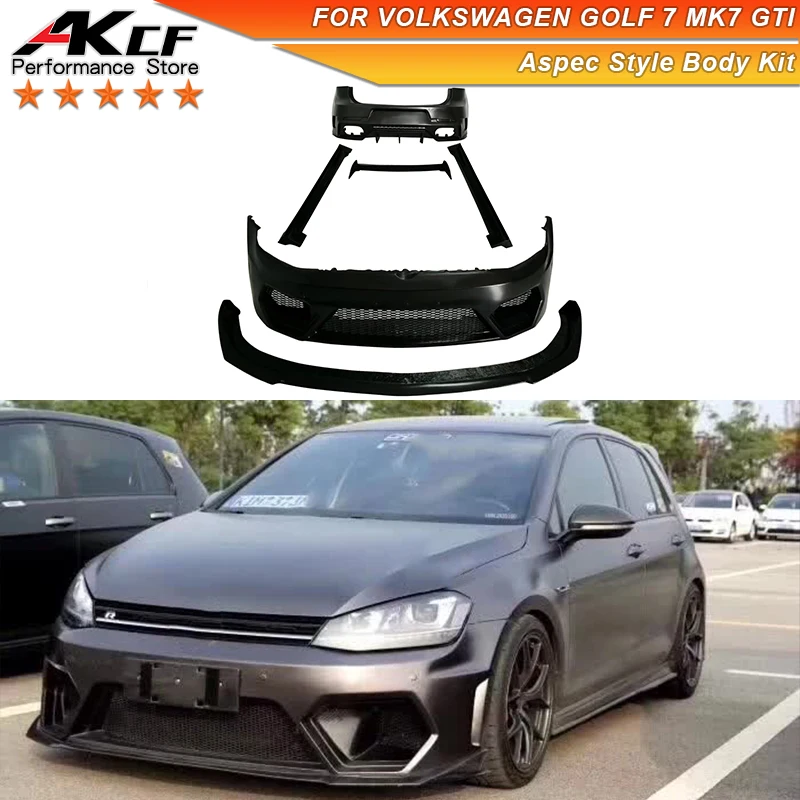Golf 7 Aspec Style Body Kit For Volkswagen Golf 7 MK7 GTI Upgrade