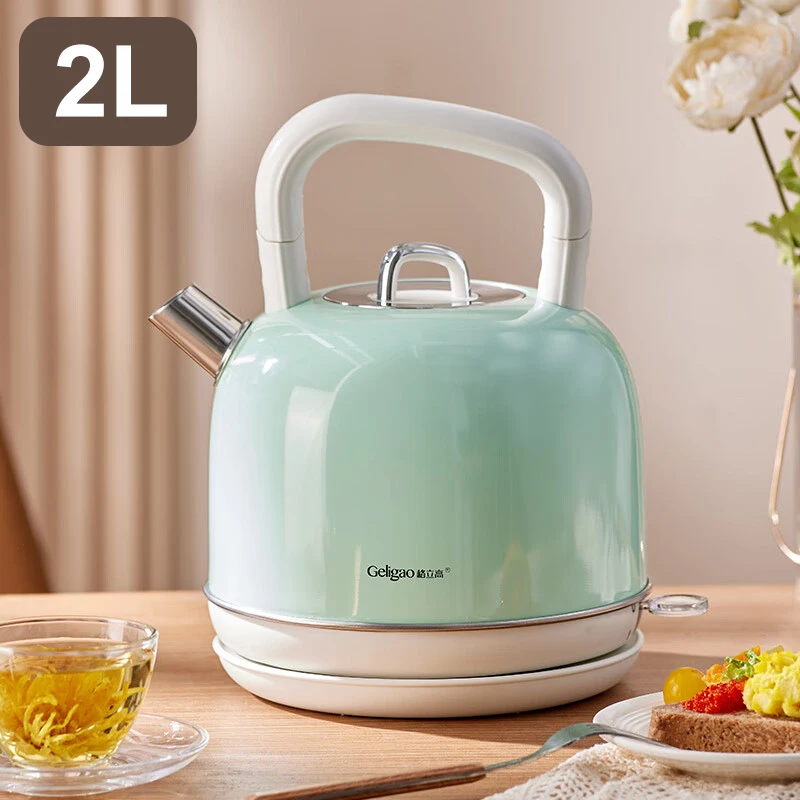 1800ML 220V Electric Kettle 2L/3L Capacity 304 Stainless Steel Inner Water  Boiling Kettle Pot Fast Heating Home Appliance