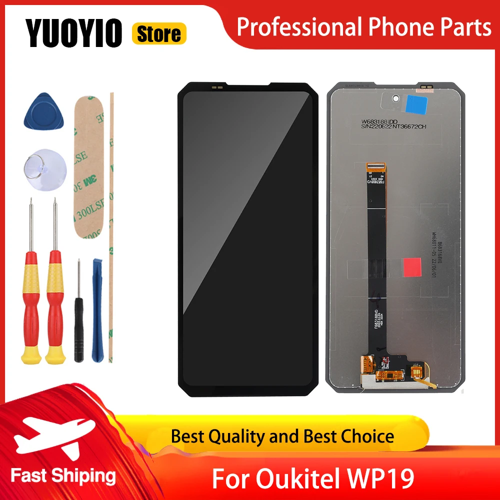 Oukitel WP38 LCD Display Ersatz - Touchscreen Mit Reparatur-Set Android 13