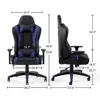 24326200  Vartan Gaming Chair Blue 3