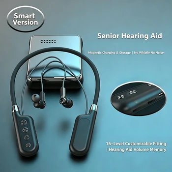 Cuffie a Collare 2 in 1 con Bluetooth 5.5, Miglioramento del Suono, Doppio Controllo del Volume Indipendente, Batteria a Lunga Durata