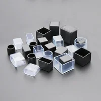 8X Furniture Leg Foot Protector Transparent Table And Chair Foot Cover Silicone Wear-resistant Cap Noise Reduction Protect Floor 5