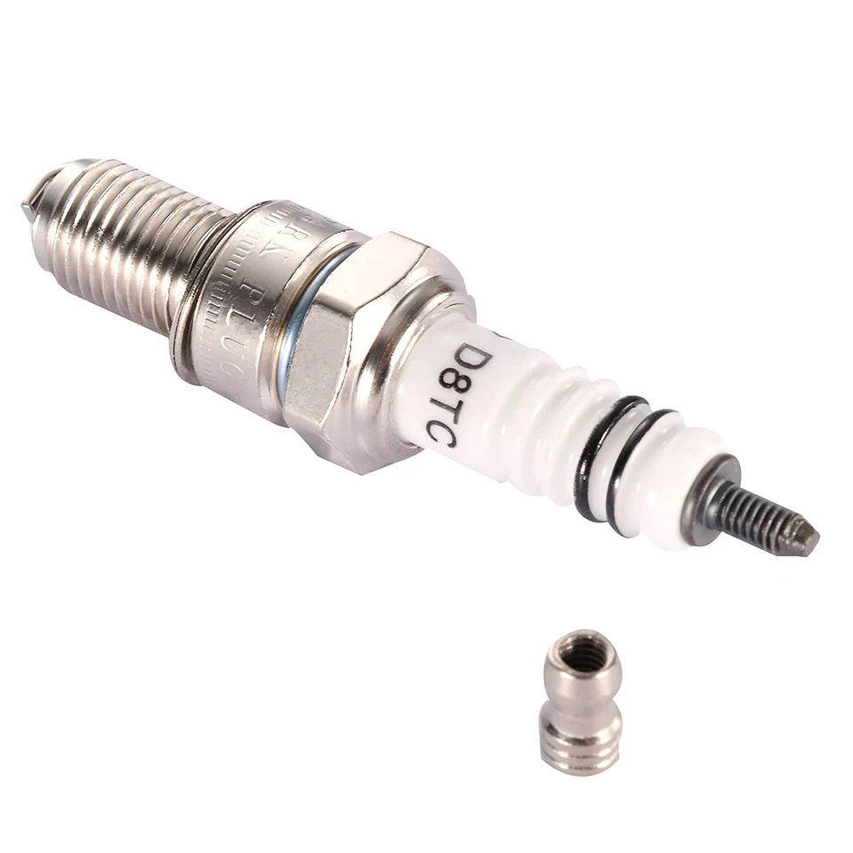 4 Candele Di Accensione D8TC Per CG 150cc, 200cc, Kazuma, Roketa, SUNL, ATV E Scooter: Set Da 4 Pezzi, Prestazioni Motore Ottimali E Risparmio Carburante