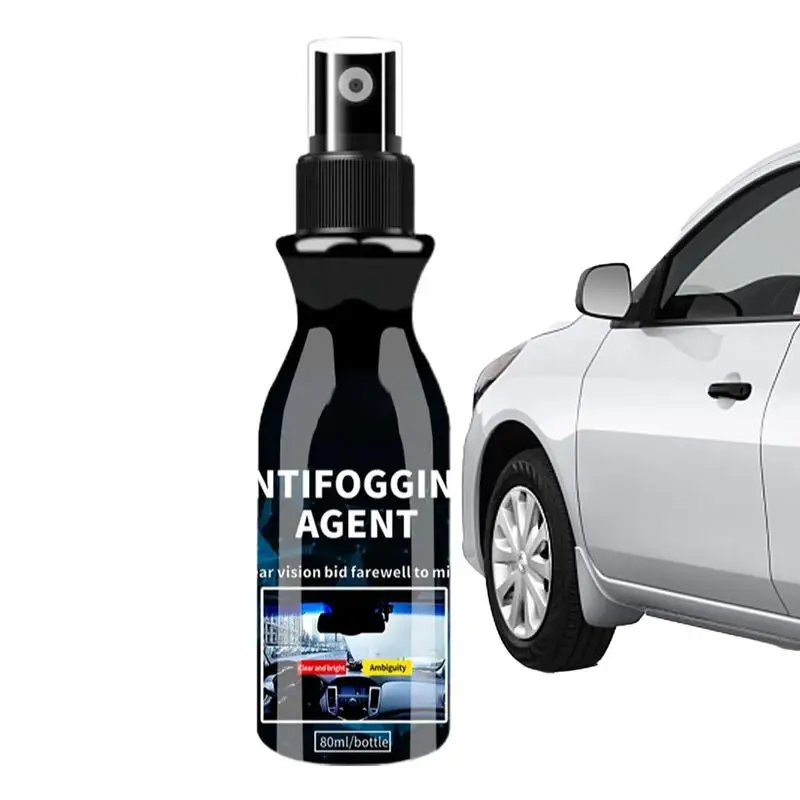 

80ml Anti Fog Spray Spray Anti Rain Spray Prevent Fogging Spray Car Window Glasses Anti Mist Agent Lasting Spray Auto supplies