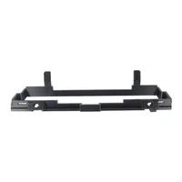 Support de panneau de commande de climatiseur pour BMW série 3 E46, cadre adaptateur de Console centrale de voiture Hvac pour Apple Play/Android Auto 5