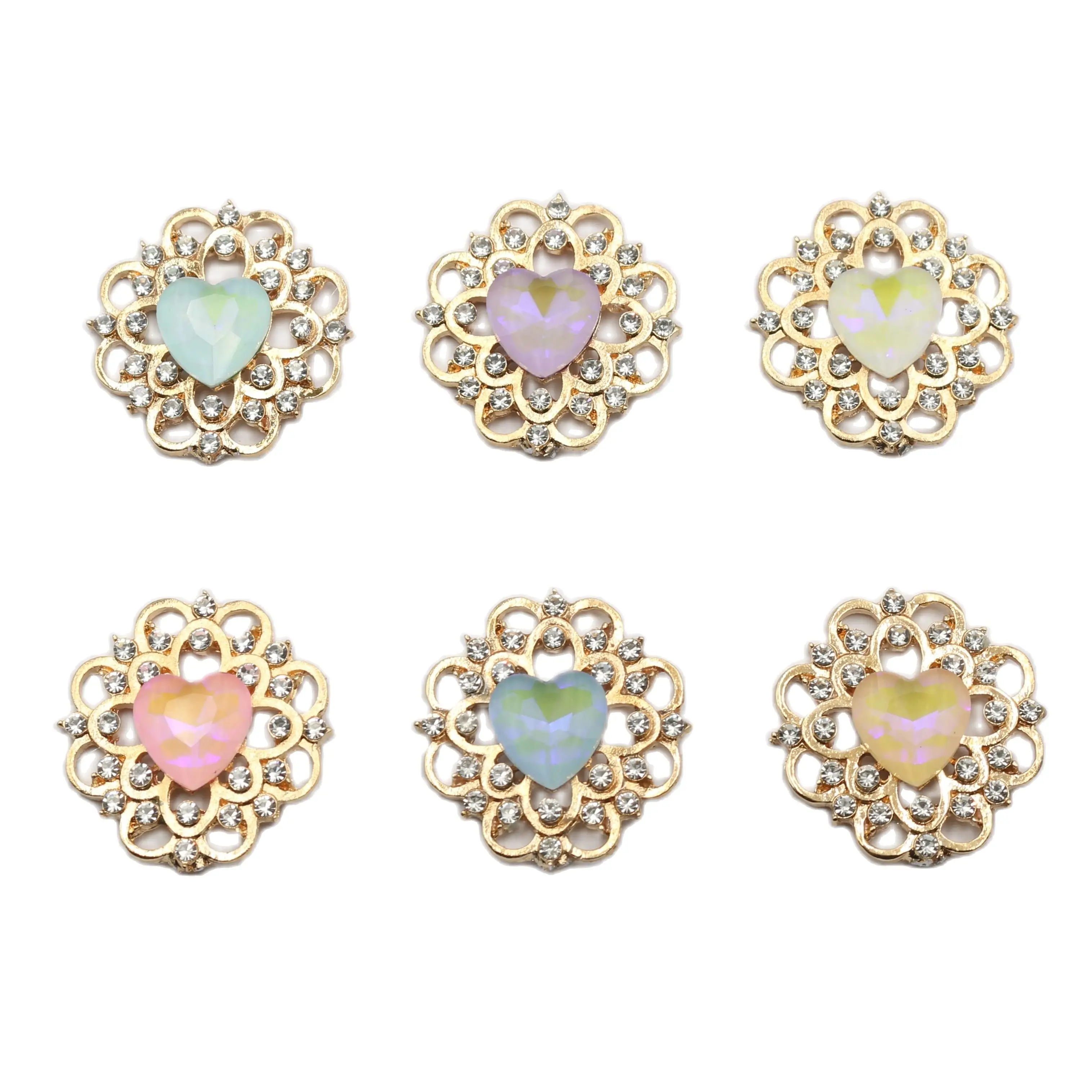 

Новинка, аксессуары для одежды из сплава диаметром 29 мм с акварелью и бриллиантами в мокко, аксессуары для свадебного фестиваля, аксессуары для украшения рукоделия «сделай сам»