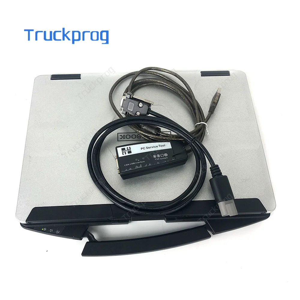 V4.99 Carrello Elevatore Yale Hyster Pc Servie Parts Service Tool Ifak Can Usb Diagnostic Scanner Tools E Cf54 Laptop
