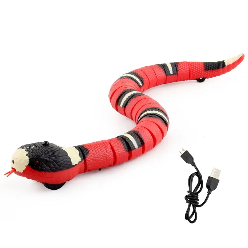 Remote Controlled Sensing Reptile Toy Prank Snakes Funny Gadget Realistic Moving Eyes Snake Design Plastic Toy from Mainland Chi