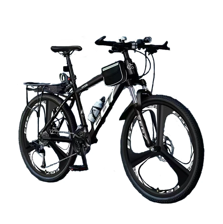 24 Inch Mountain Bike High Carbon Steel Frame 21/24 Speed Mechanical