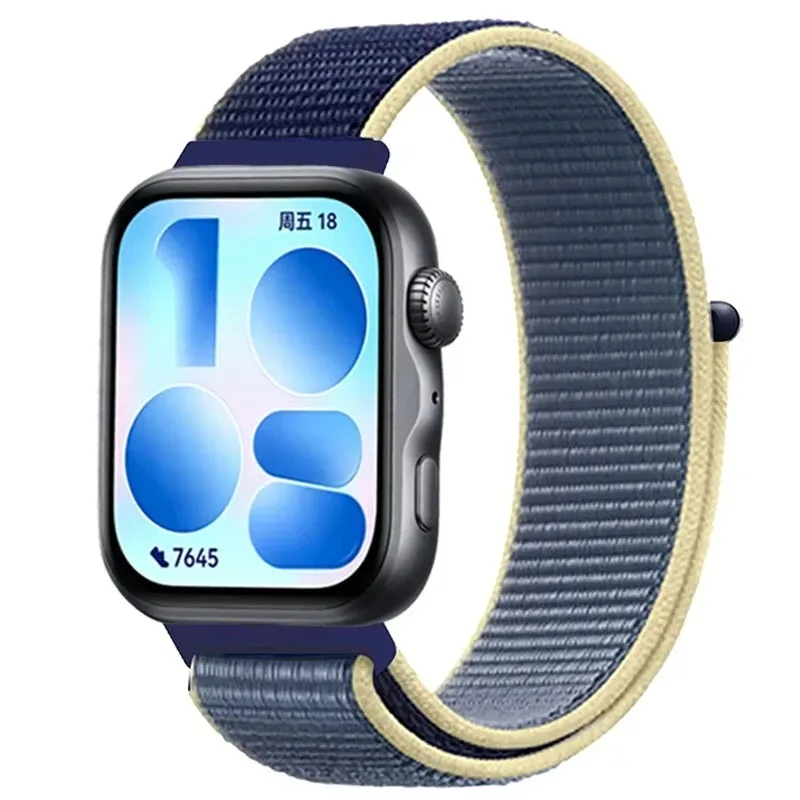 Premium Nylon Loop Strap - Braided, Comfortable, Breathable Band for Smartwatch