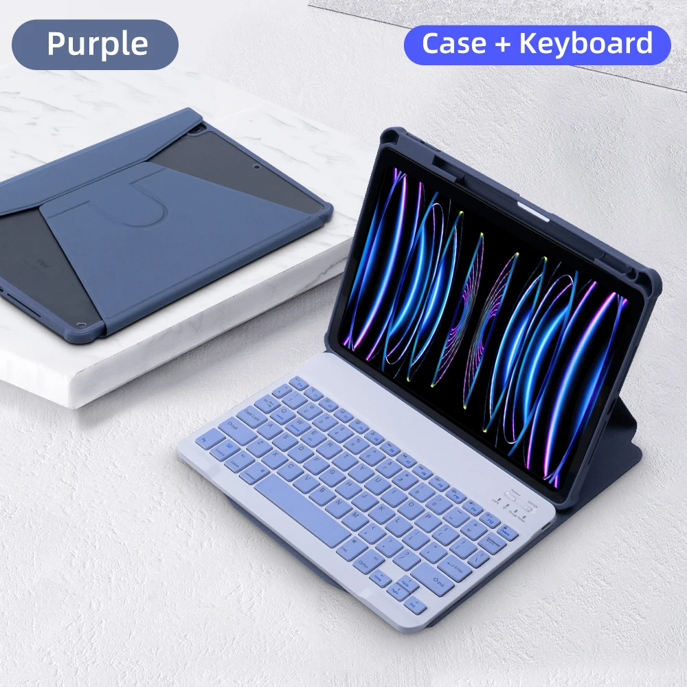 Versatile Keyboard Case for iPad with Enhanced Protection and Functionality