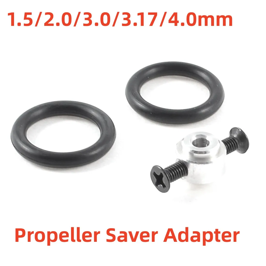 10 шт./лот 1,5 мм 2,0 мм 3,0 мм 3,17 мм 4,0 мм отверстие Dia RC Propeller Prop Saver Adapter for XXD SunnySky 2008 2212 2217 motor
