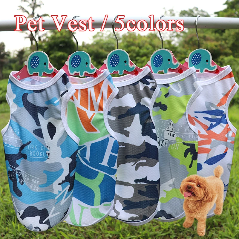 Summer Dog Clothes Breathable Basketball Jersey Puppy Cats Vest  Quick-drying Chihuahua Pug Sport Shirts Pets T-shirt Costume - AliExpress