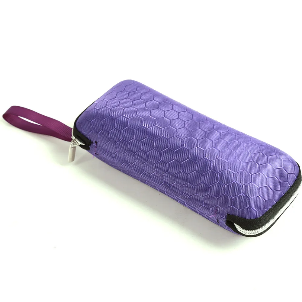 Chic Unisex Sunglasses Case with Lanyard and Zipper Closure