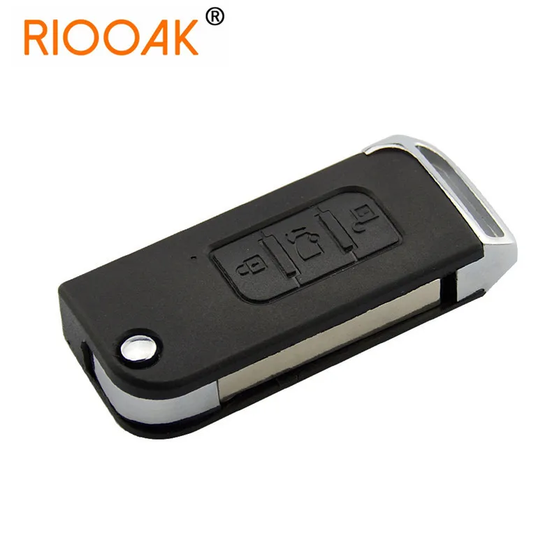 3 Buttons Uncut Blade Remote Key Flip Folding Car Key Shell Replacement Cover Case Fob for Indian Mahindra key case car key shell car remote key car key key shell