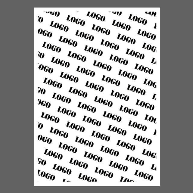 100pcs/lot Handmade Soap Wrapping Paper Translucent Wax Paper Custom Tissue Paper Gift Wrapping Paper Customzied Logo 