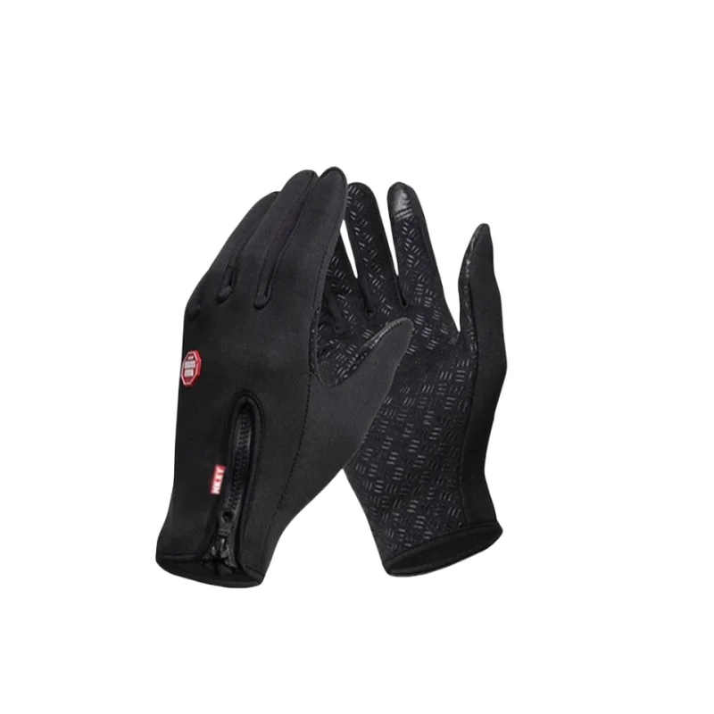 Enhanced Ski Gloves with Touch Screen Capability - Warm, Waterproof, and Cold-Proof