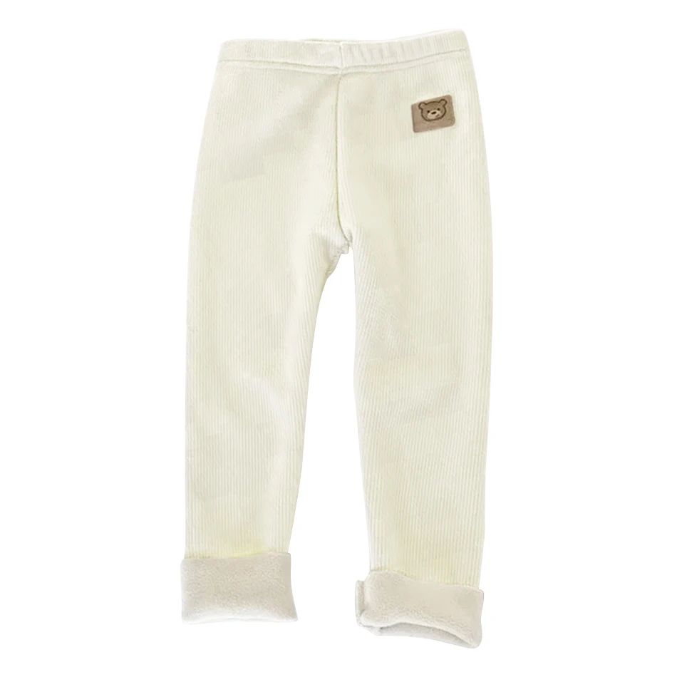 Korean Cartoon Elastic-Bound Warmth Leggings