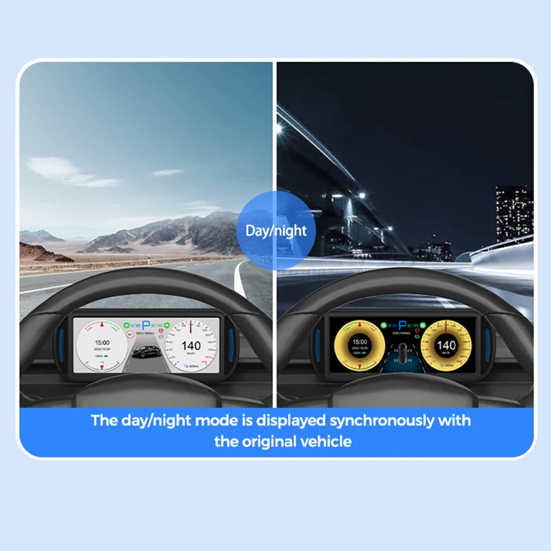 Tesla  3  Y  HUD  ÷ , ٱ LCD , ı ġ, 7 ġ