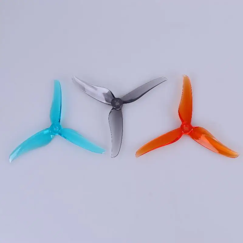 Hélice T-motor T5146 5 pouces 3 pales CW CCW pour drone FPV course - Lot de 4