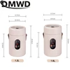 110V Electric Stew Cup Multifunctional Slow Cooker Health Tea Pot Hot Pot Soup Porridge Noodles Heating Cooker Lunch Box 1.6L 6