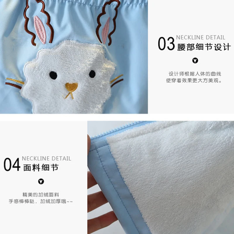 아동용 재킷 윈드브레이커 후드 아동복 2 3 4 5 6 7 8세 신상 겨울 여아 재킷 플러스 벨벳 보온