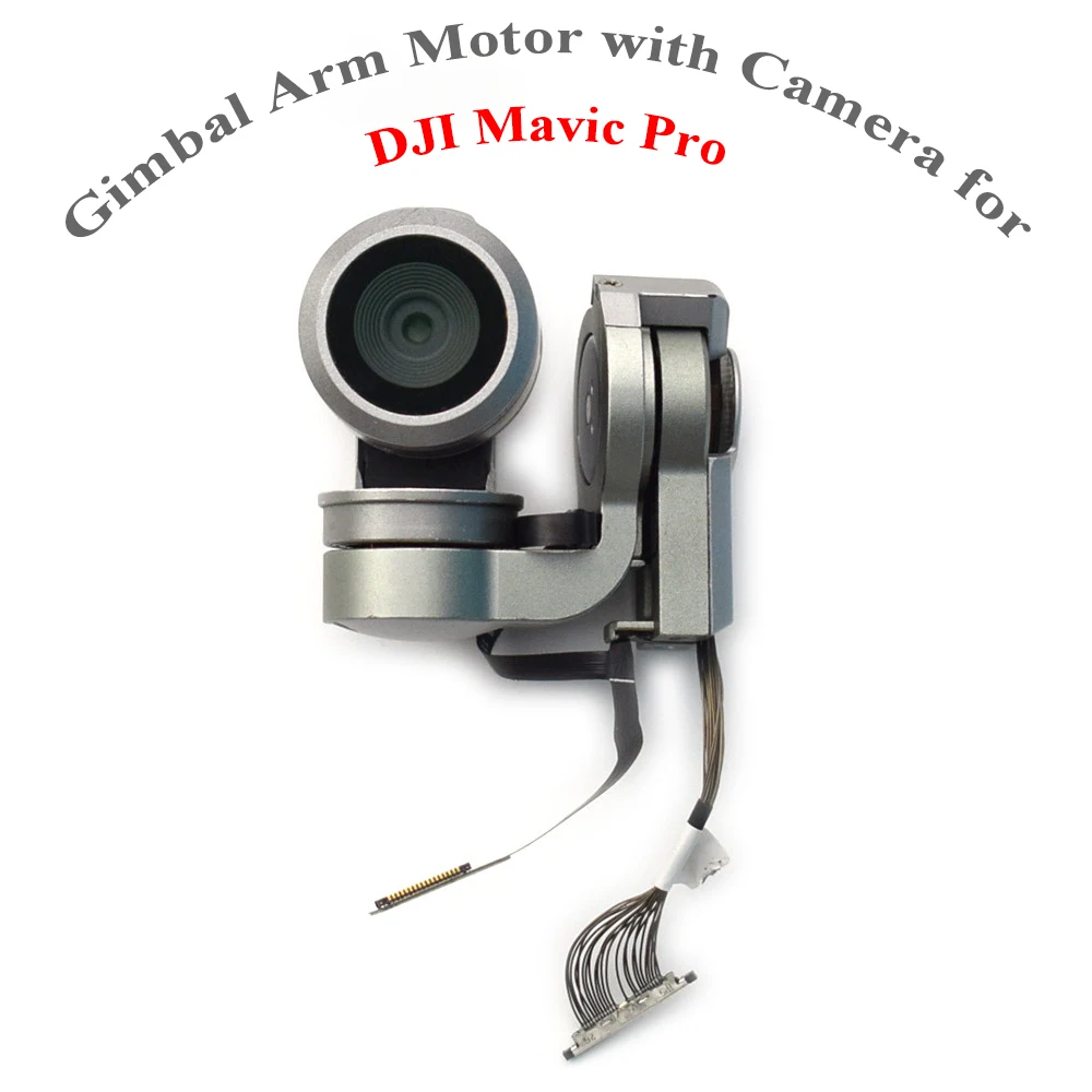 Genuine for Mavic Pro Gimbal Motor Arm with Camera PTZ Flat Cable Flexible Line for DJI Mavic Pro Drone Replacement Repair Parts