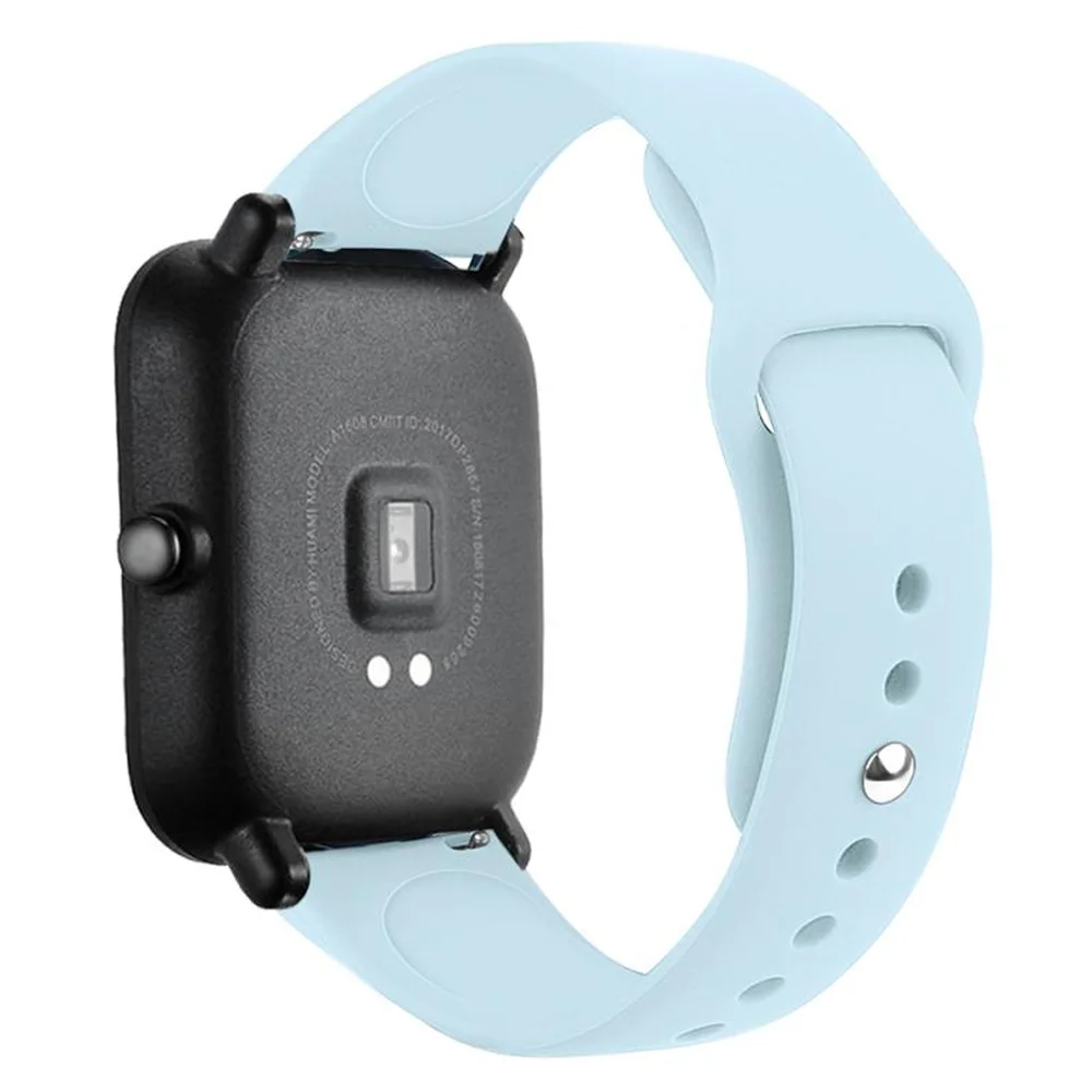 

Силиконовый ремешок для Amazfit GTS 3/2/2e/GTS2 Mini/GTR 42 мм/47 мм/GTR 3/3 Pro/2/2e, спортивный браслет для часов Amazfit ремешок bip