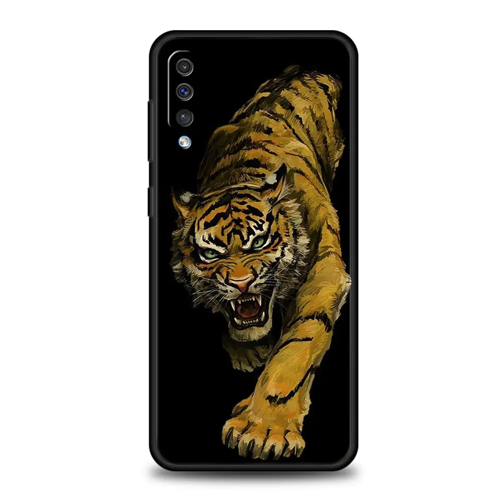 Dragon Tiger Silicone Phone Case Cover
