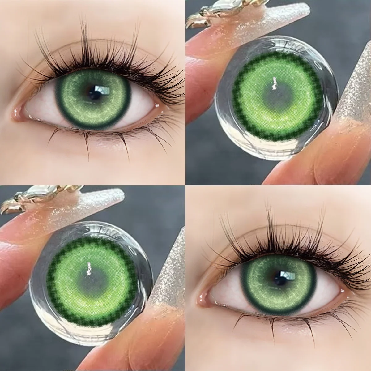 Nebula Blue Cosplay Colored Contact Lenses - Anime & Halloween Edition