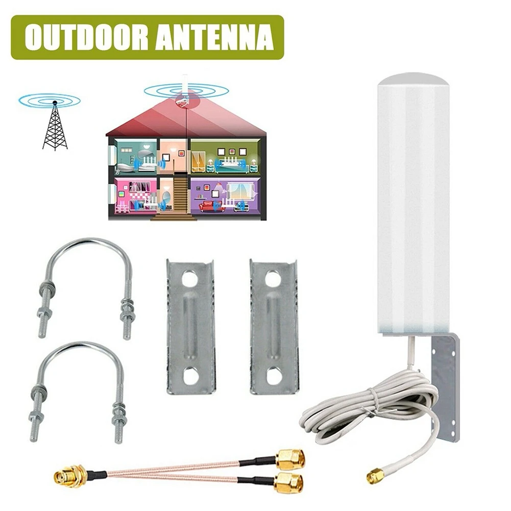 RAK Nebra Bobcat 신호 부스터 라우터 확장기용 12DBi 핫스팟 마이너, 야외 915Mhz 868Mhz LoRa 안테나, 2G 3G 4G
