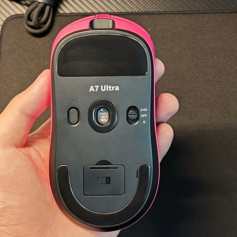 A7 Ultra Pro Series Bluetooth Wireless Lightweight Gaming Mouse Paw3950 8k E-Sports Ergonomics Laptop Accessories