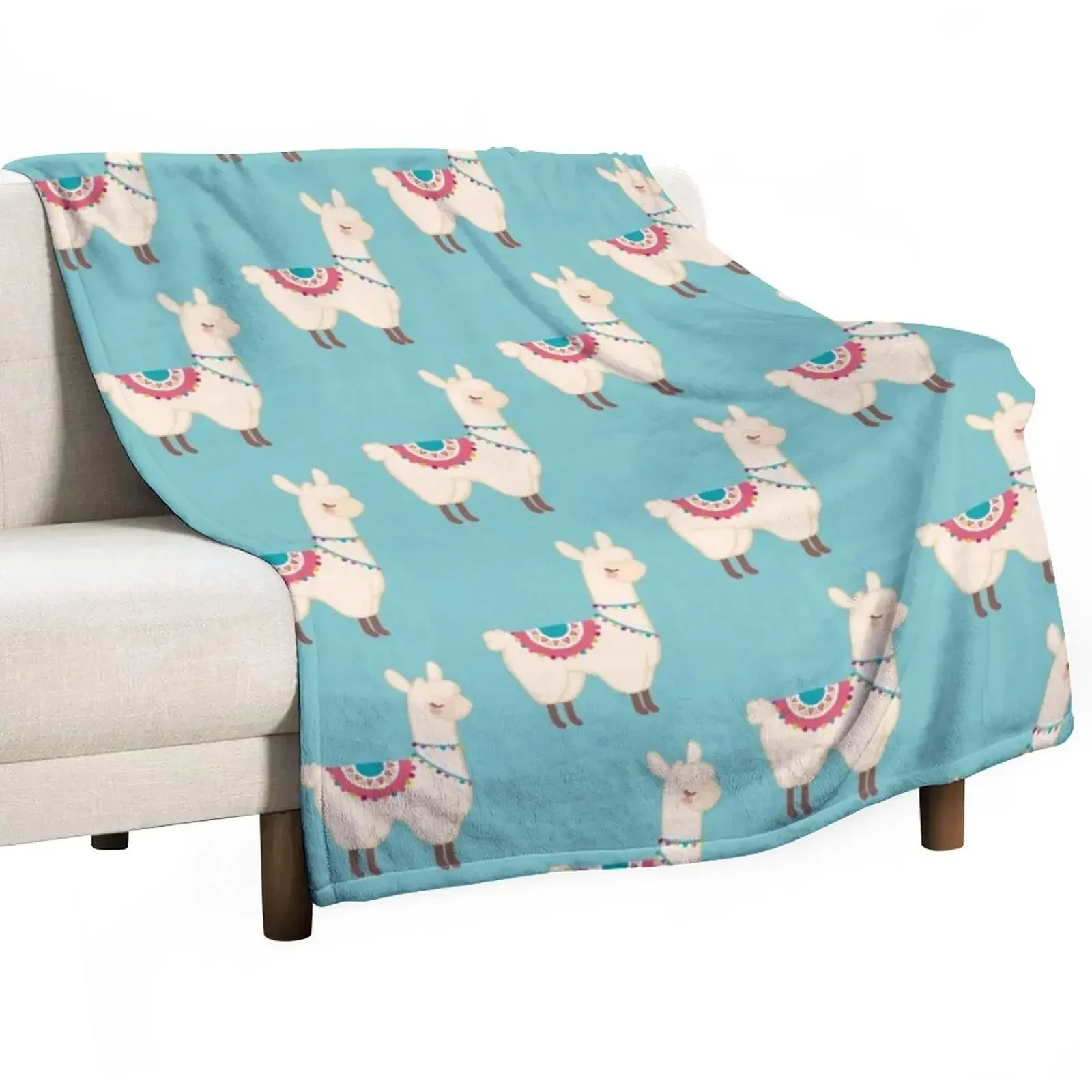 

Llama Throw Blanket heavy to sleep Weighted Comforter Blankets