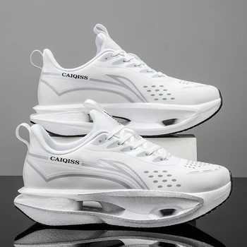Unisex Classic Low-Top Sneakers - Comfortable and Breathable Synthetic Materials, Cushioned Rubber Soles, Lace-Up Design for Casual and Light Sports - Versatile, Stylish, Comfortable for All Seasons, Everyday Footwear, Minimalist Style, Fabric Lining 1