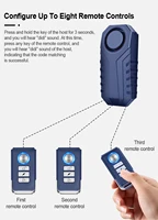 Motorcycle Alarm Anti-Theft Remote Control 113dB Wireless Bike Alarm Security Protection Waterproof Electric Car Alarm - Image 5