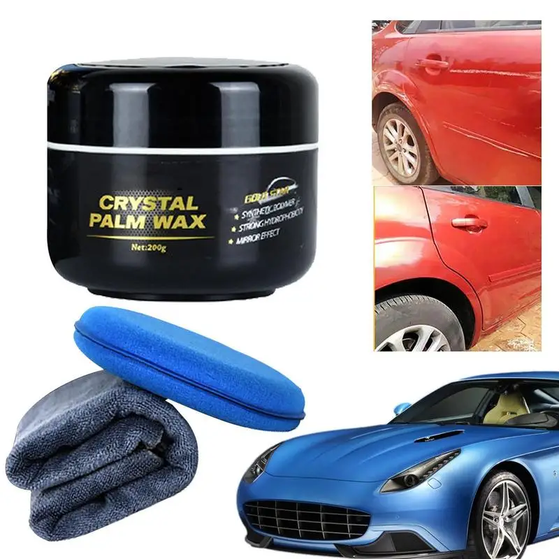

Car Wax Paint Correction Car Detailing Kit Long Lasting Professional Finish Car Care Kit For Maximum Gloss Shine Repels Grime