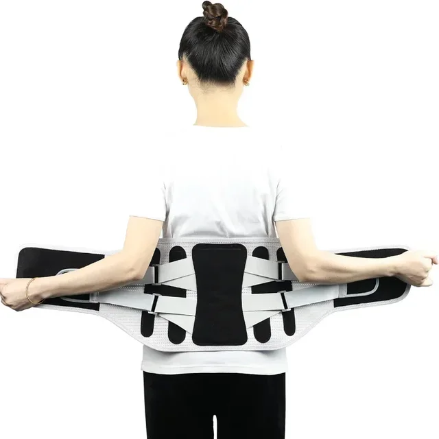 Lumbar Support Belt Disc Herniation Orthopedic Strain Pain Relief Corset For Back Posture Spine Decompression Brace 2