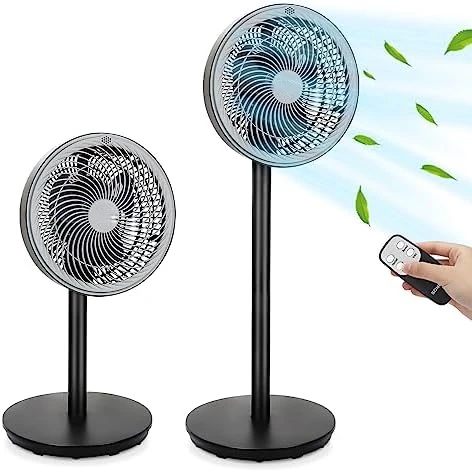 Pedestal Fan, Quiet Standing Floor Fan with Remote Control, Oscillation Fan  for Bedroom, Living Room, Kitchen, Home, Office, Th - AliExpress