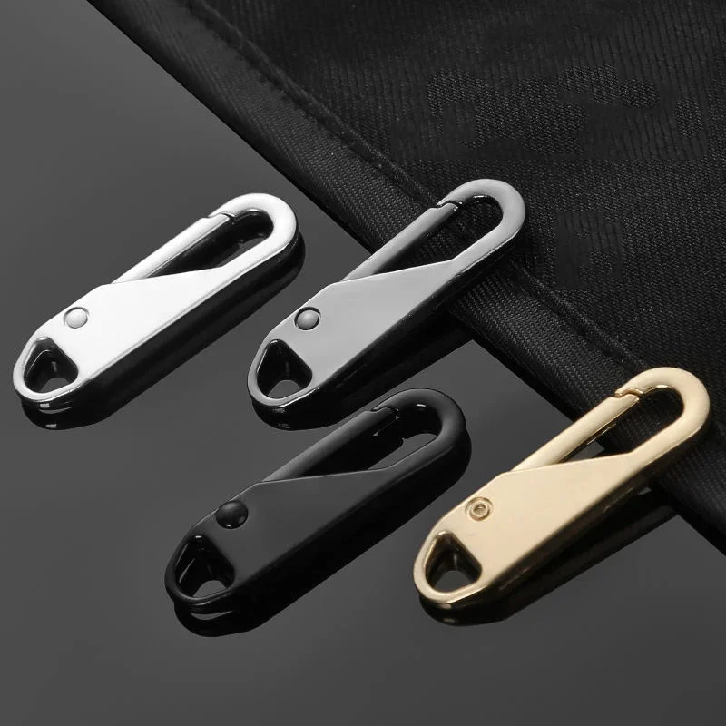 Zipper Slider 1-10Pcs Zipper Slider Puller Instant Zipper Repair Bag Replacement Bad Buckle Travel Bag Suitcase Head DIY Sewing Craft