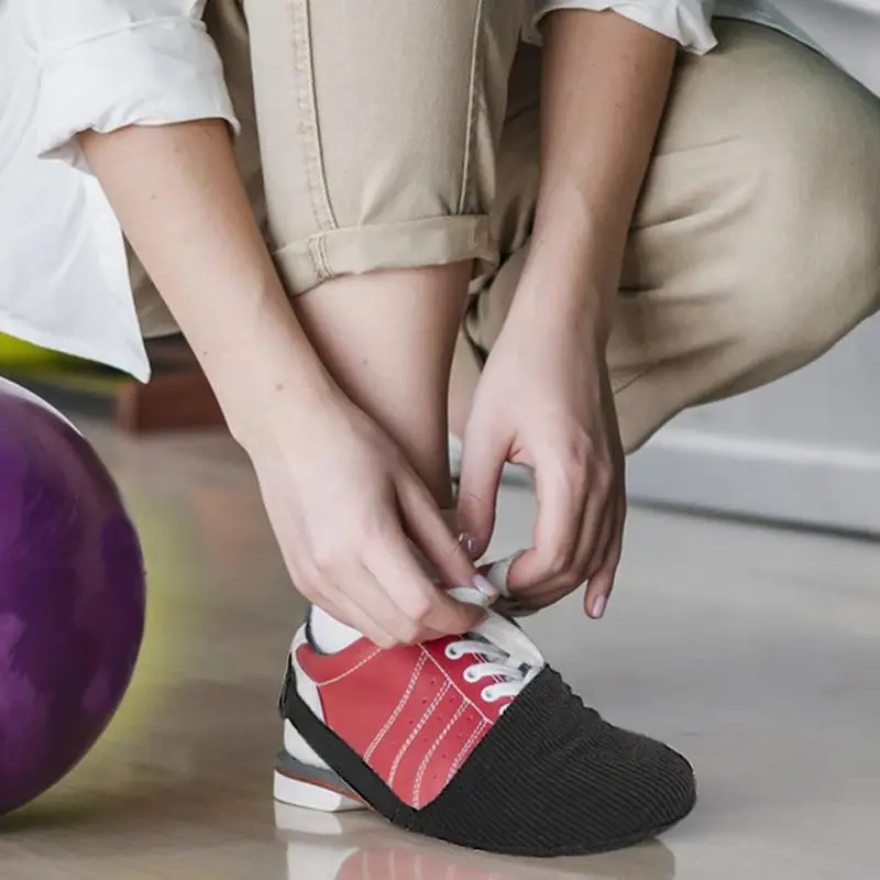 Indoor Bowling Ball Shoe Slipper Protector Smooth Sliding Slipper Sock Slide Pads for Professional Player Average Size bowling accessories