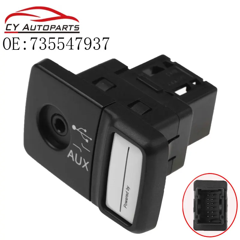 Nuovo Usb Media Player Aux Socket Per Fiat 500 Punto Panda Doblo Abarth Punto Abarth 735547937