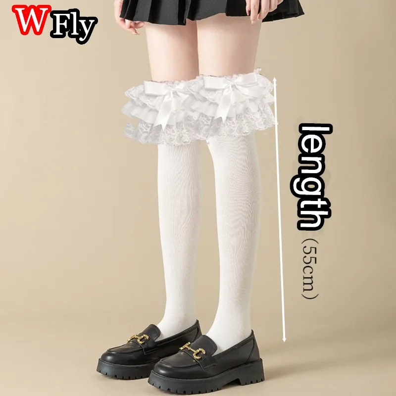 Out From Under Lace Knee High Socks | Urban Outfitters UK
