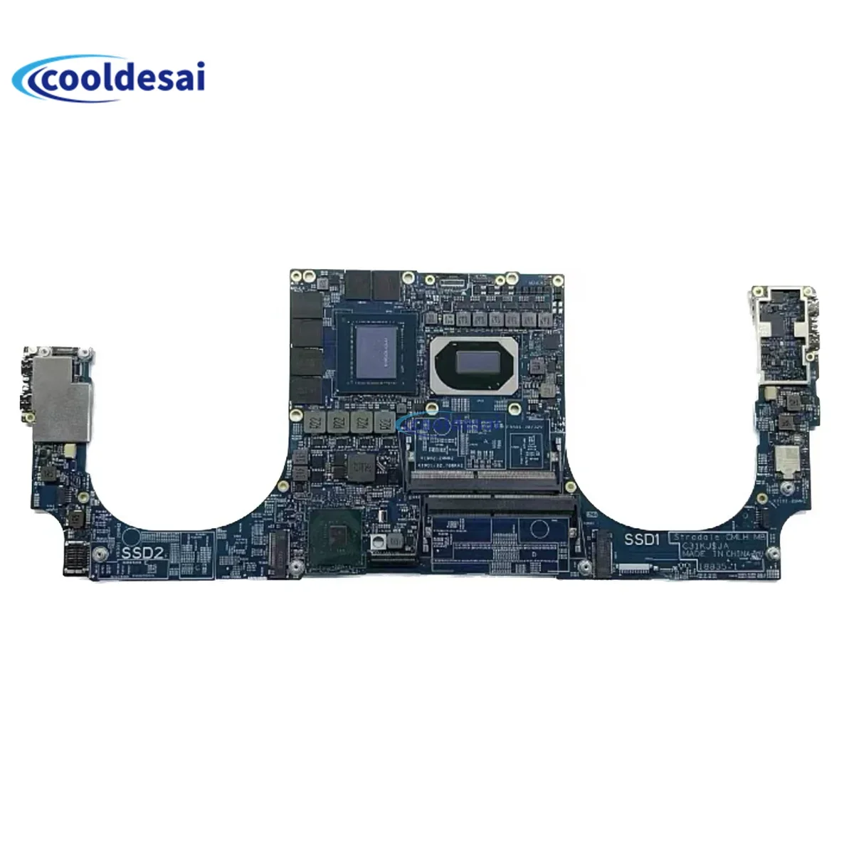 

18835-1 For Dell XPS 13 9700 Laptop motherboard with I7-10875H I9-10885H W-10885M CPU RTX2060 3000 GPU 100% Fully Tested