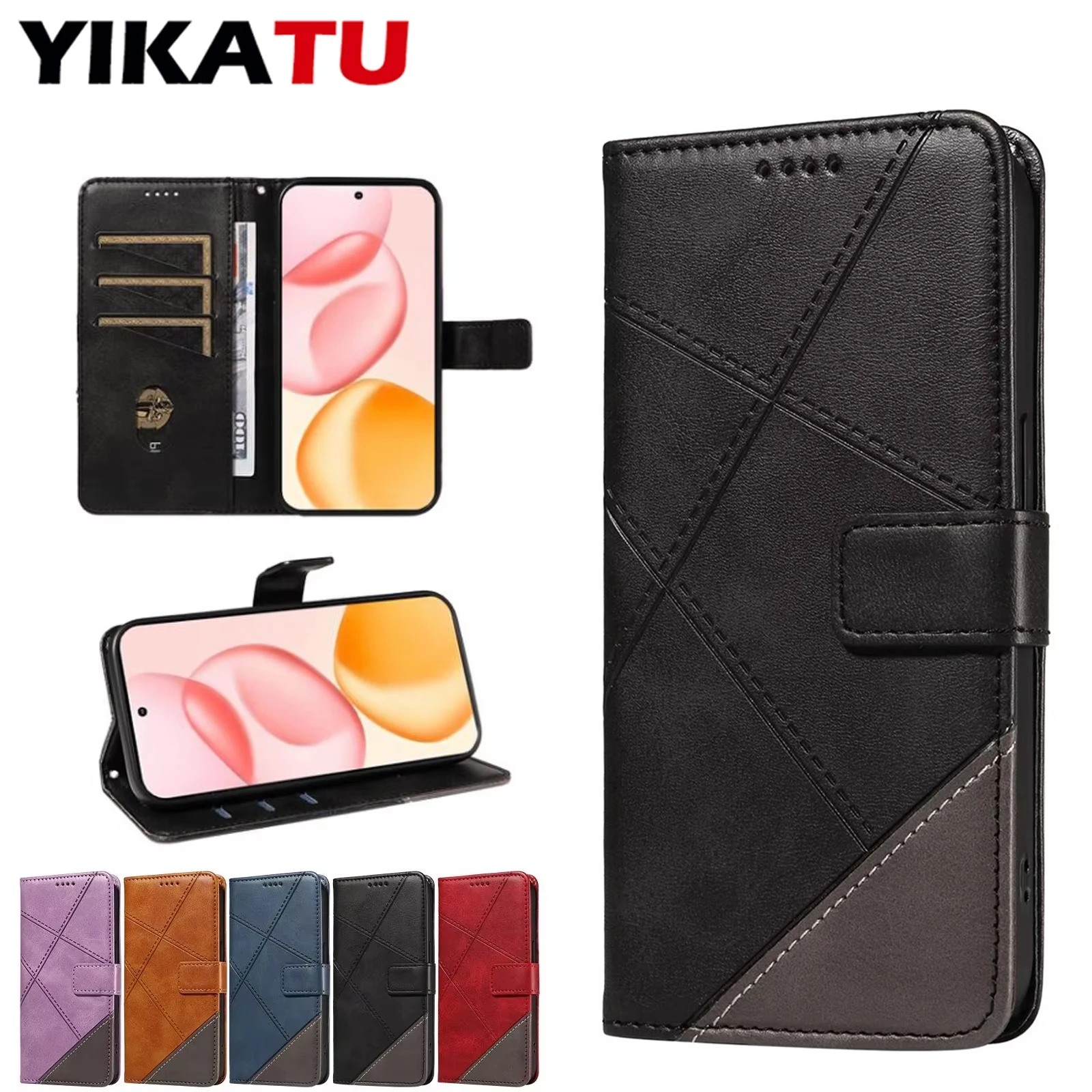 Leather Wallet Phone Case - Elegant and Versatile Protective Cover