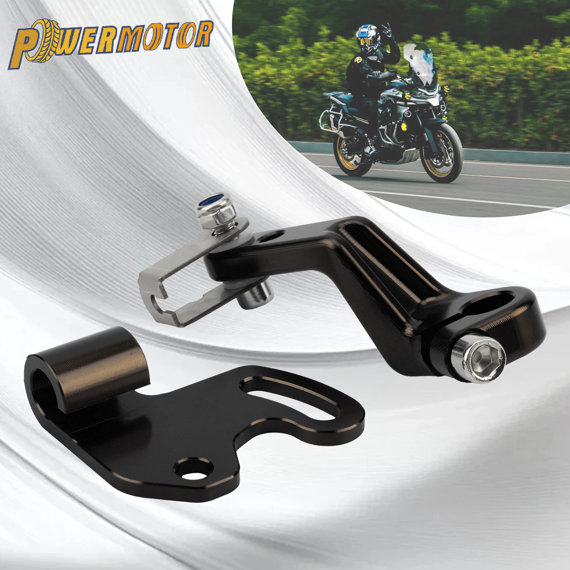 Premium One-Finger Clutch Lever Extension for Motorcycles - 2024 Edition