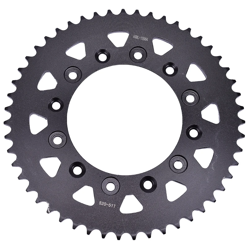 520 51T Pignone Posteriore Per Honda Cr125 Cr250 Cr 250 R Crf250 Crf 250 R Crf450 Crf 450R Cr500 Cr500R Crf 450 Cr 125 250 450 500